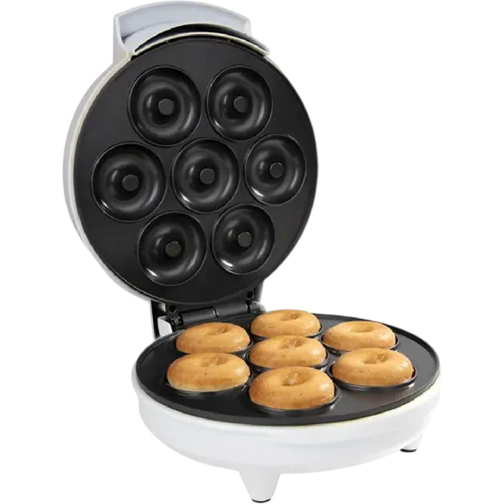 Máquina para Mini Donas Antiadherente CucinaPro, Hornea 7 Donas