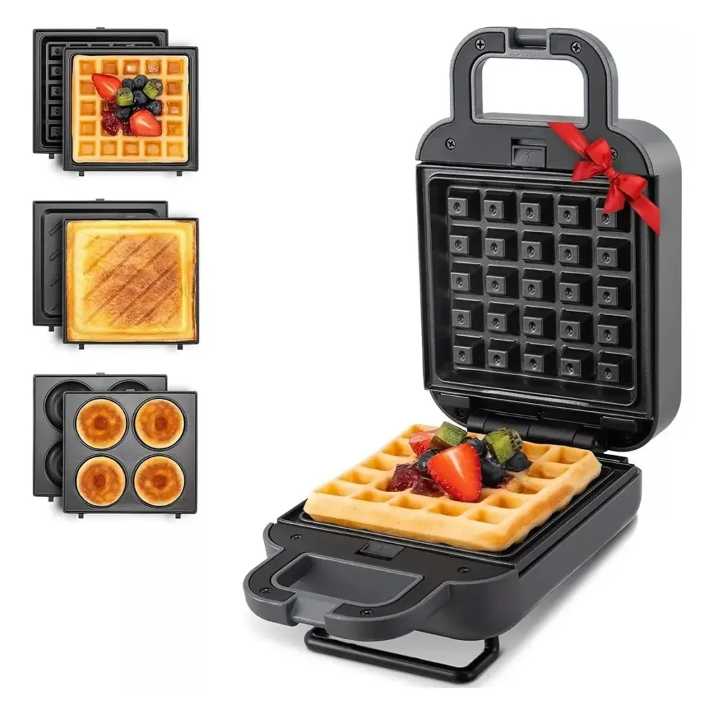 Máquina Para Donas Bezia, 3 En 1, Antiadherente, 600w