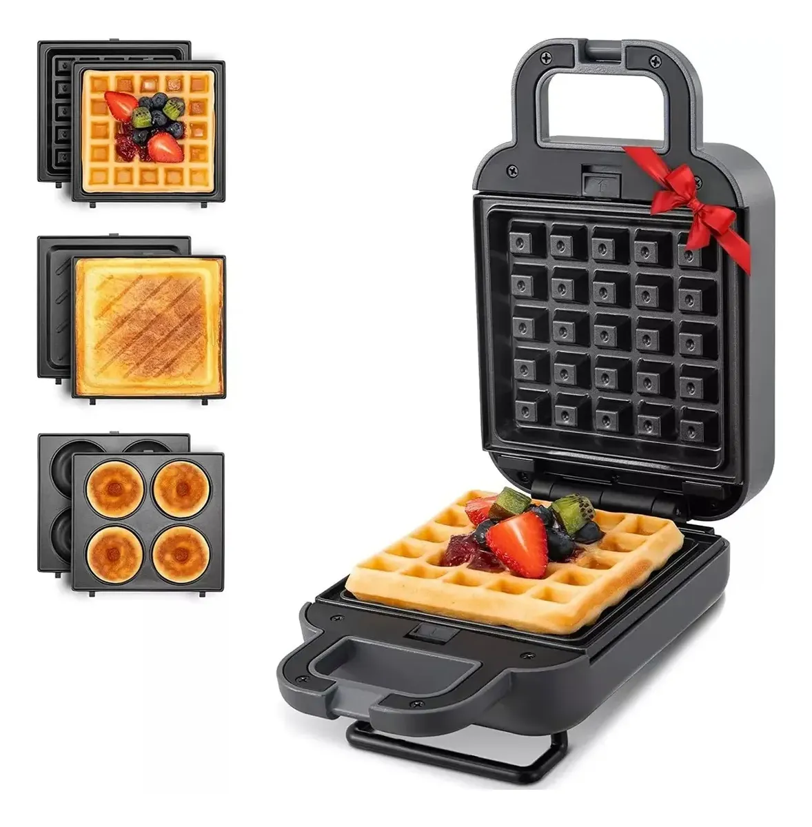 Máquina Para Donas Bezia, 3 En 1, Antiadherente, 600w